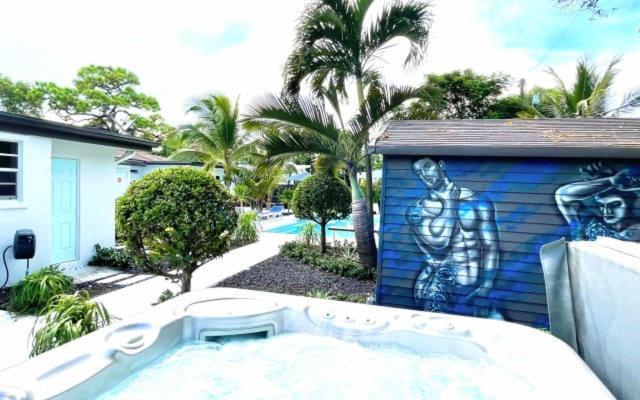 The Agustin Guesthouse - Men Only Clothing Optional Fort Lauderdale Exterior photo